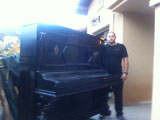 Professional pianos transportation. Piano movers in Israel.