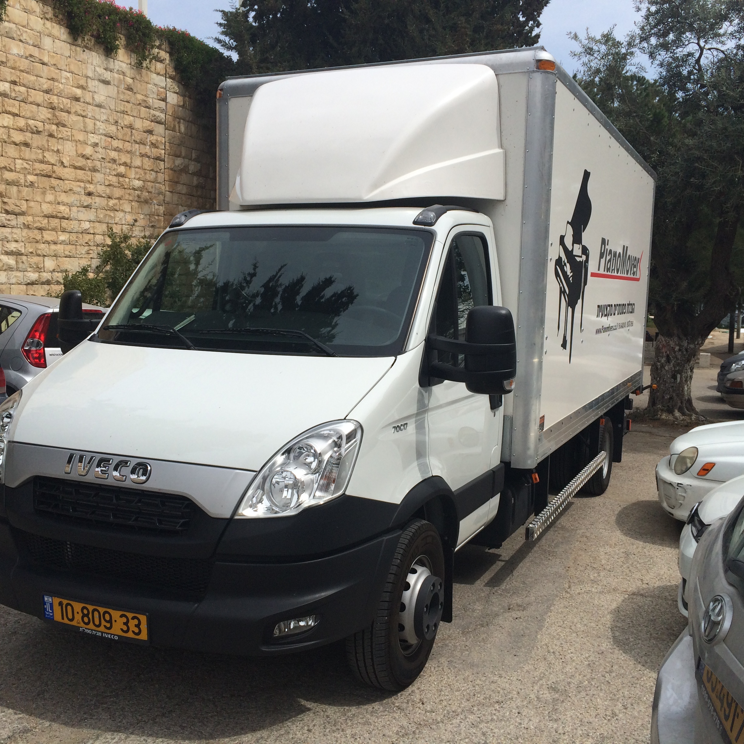 משאית להובלת פסנתרים